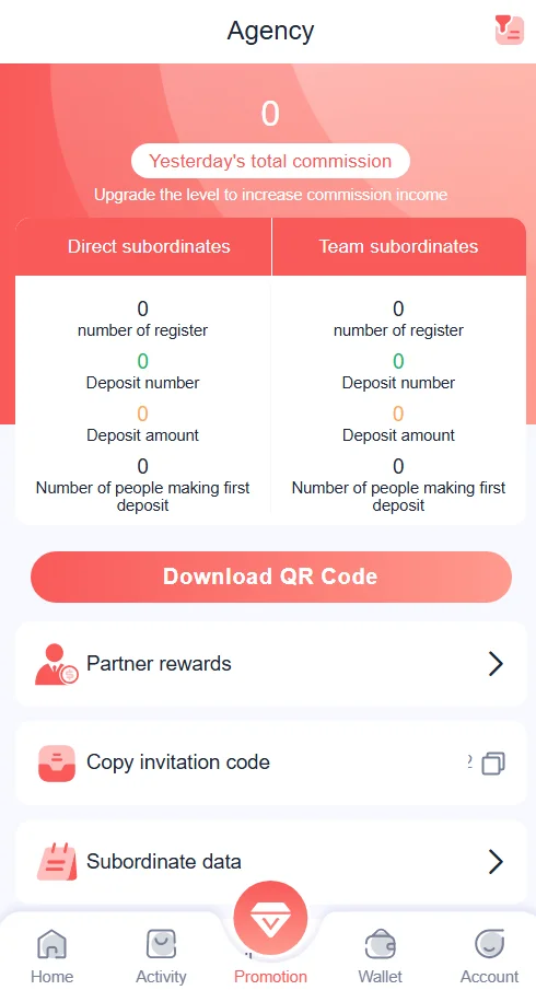 OK Win promotion page